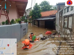 Banjir DKI Jakarta Akibatkan 463 Jiwa Terdampak